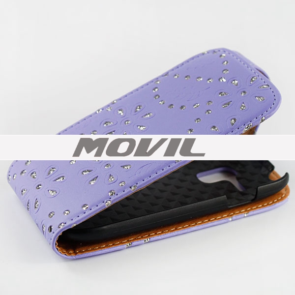 NP-1991 PU  leathe funda para Samsung Galaxy S3 mini I8190-2